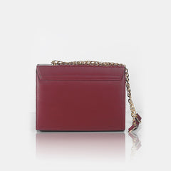 Vermillion minimal Cross-body bag