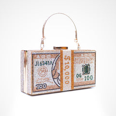 Gold Stones Dollar Bag