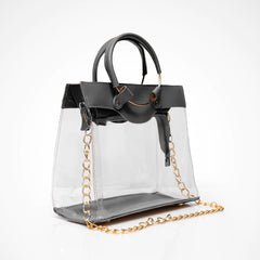 Transparent black Bag