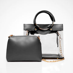 Transparent black Bag