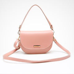 Baby pink Saddle bag