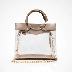 Transparent Off-White Bag