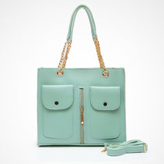 Teal Pocket Bag