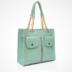 Teal Pocket Bag