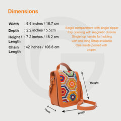 Weekend Wanderer Shock Orange Bag