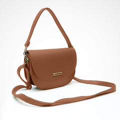 Light Brown Saddle Bag