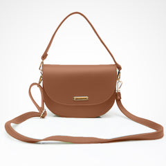 Light Brown Saddle Bag